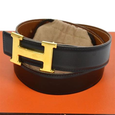 genuine leather Hermes belt